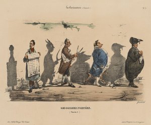 La Caricature; Les Ombres Portées, No. 5